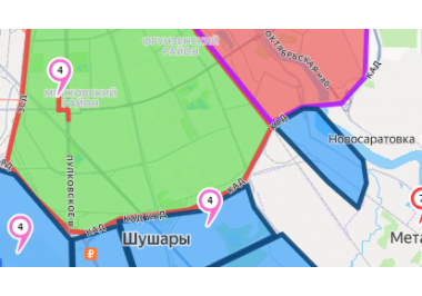 Изменение условий доставки в Невском р-не